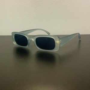 target brand blue sunglasses!!